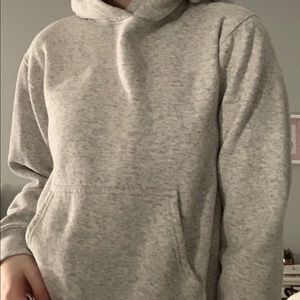 grey aritzia hoodie super soft